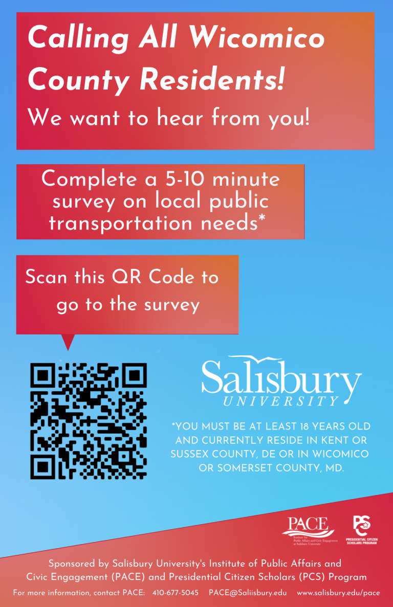 Salisbury University PACE Transportation Survey